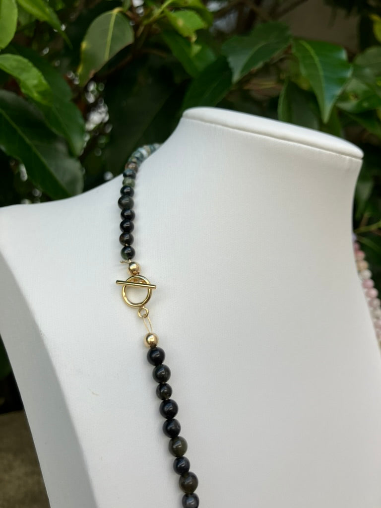 Spectrum - Tourmaline (small) Bead Necklace