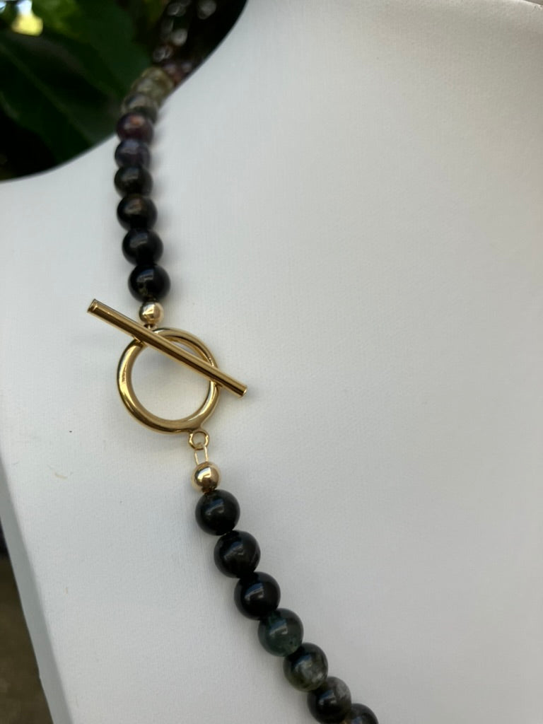Spectra - Tourmaline (big) Bead Necklace