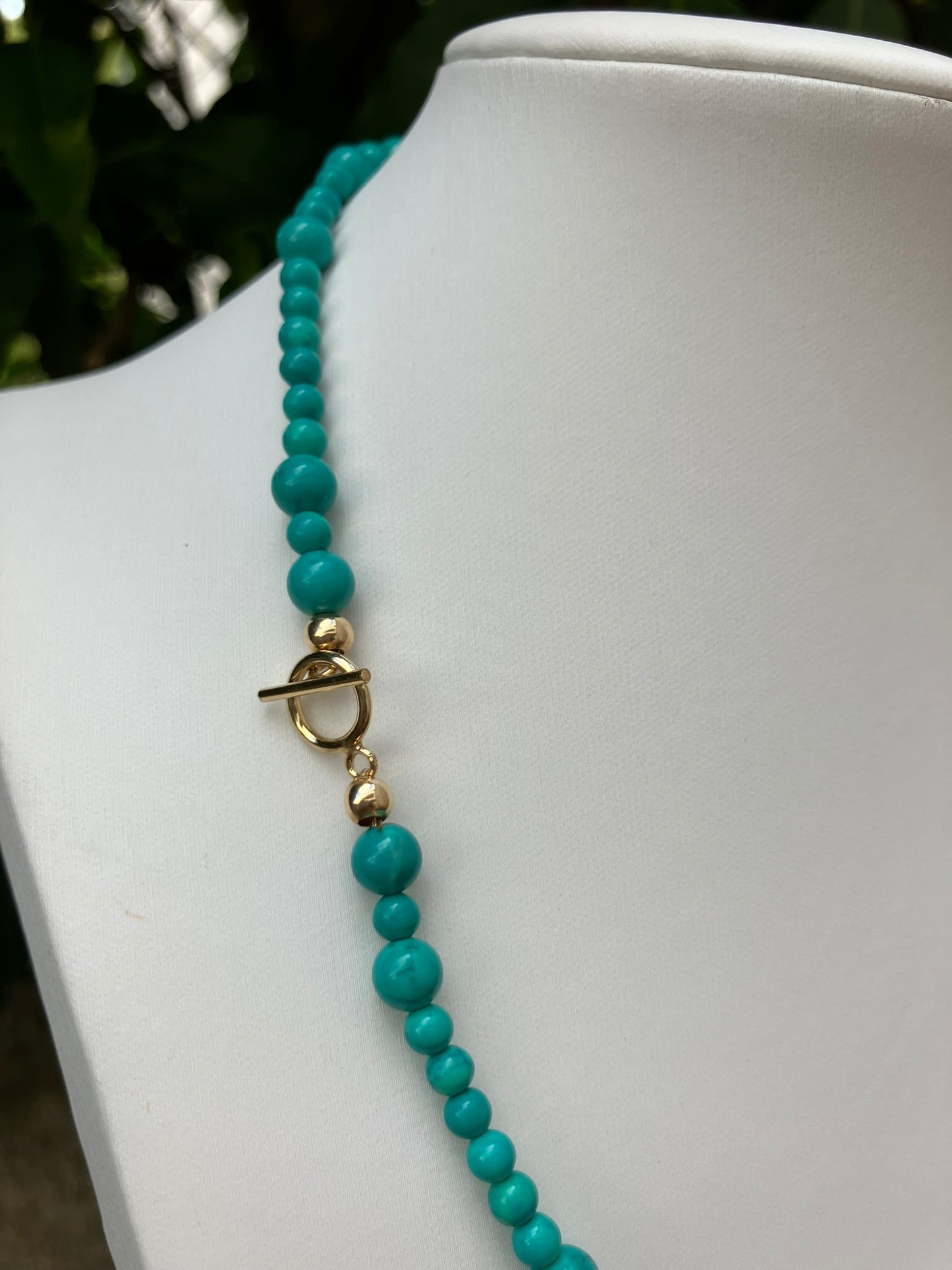 Blue Spirit – Turquoise Bead Necklace