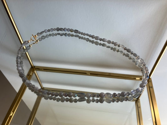 Shadowlight - Labradorite Bead Necklace