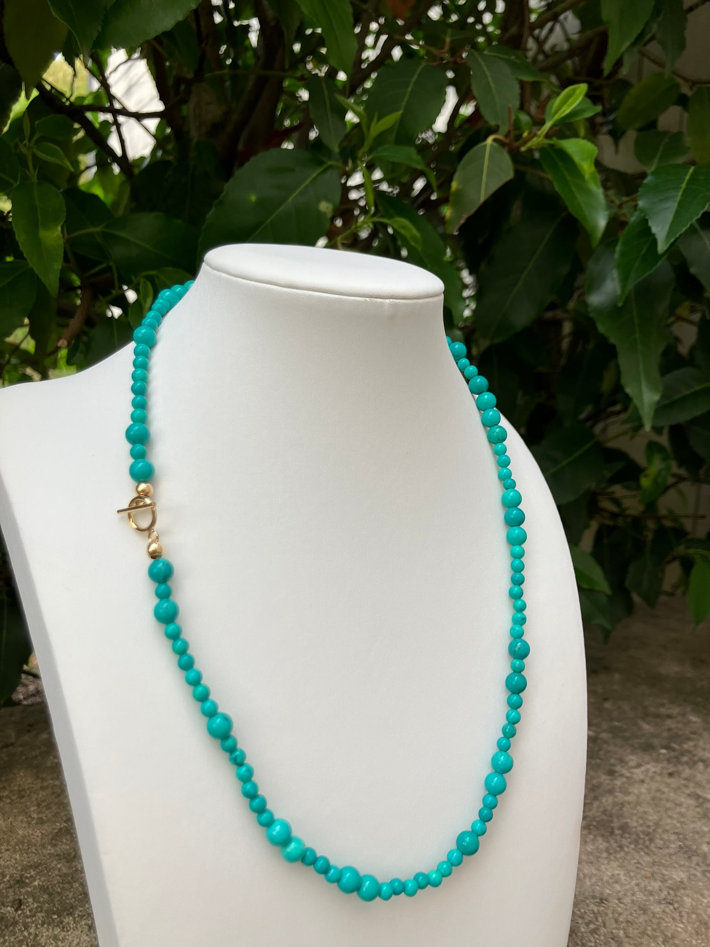 Blue Spirit – Turquoise Bead Necklace