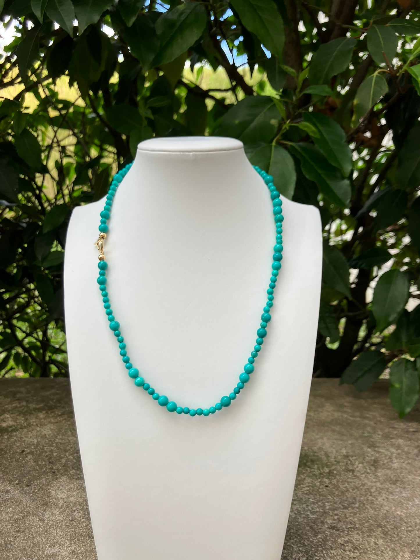 Blue Spirit – Turquoise Bead Necklace