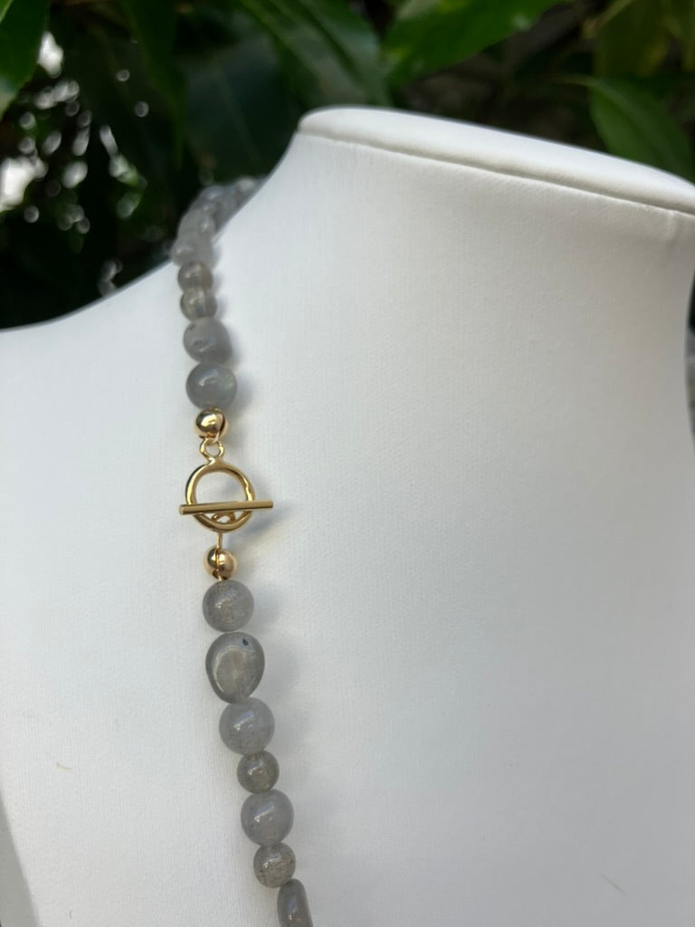 Shadowlight - Labradorite Bead Necklace