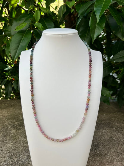 Spectrum - Tourmaline (small) Bead Necklace