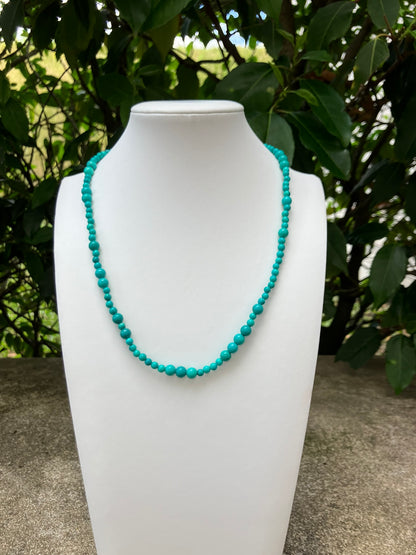 Blue Spirit – Turquoise Bead Necklace