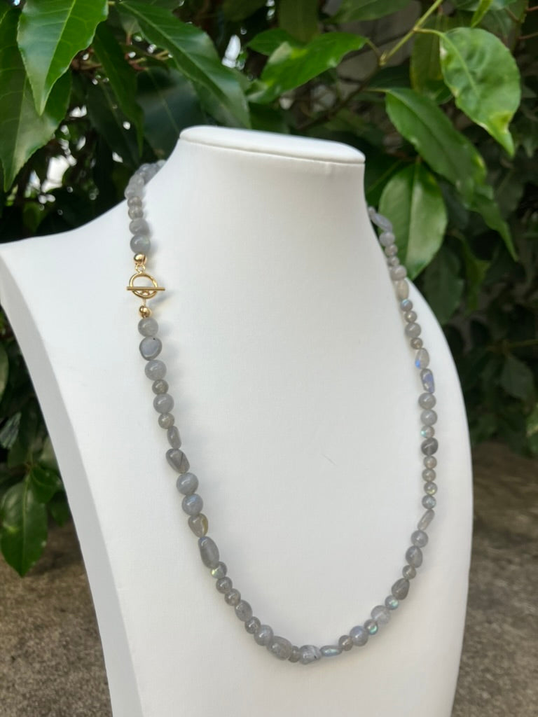Shadowlight - Labradorite Bead Necklace