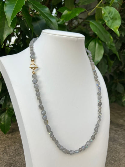 Shadowlight - Labradorite Bead Necklace