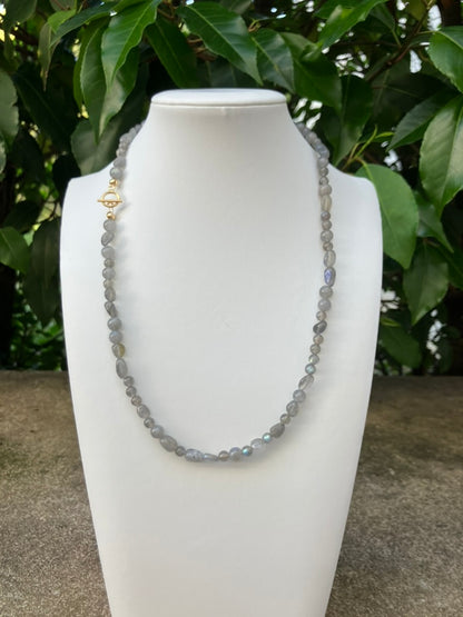 Shadowlight - Labradorite Bead Necklace